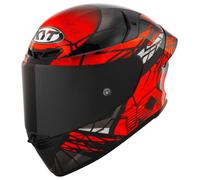 Casque Intégral KYT TT-REVO Combustion Matt Red