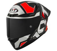 Casque Intégral KYT TT-REVO Electron Matt Grey/Red