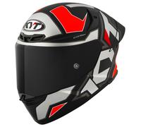 Casque Intégral KYT TT-REVO Electron Matt Grey/Red