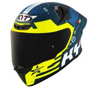 Casque Intégral KYT TT-REVO Fuselage Matt Yellow