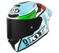 KYT Helmet Casque TT-Revo Leopard Replica rouge-vert Taille L pour homme