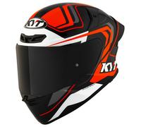 Casque Intégral KYT TT-REVO Overtech Black/Orange