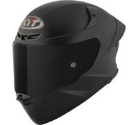 Casque Intégral KYT TT-REVO PLAIN MATT BLACK E06 (Schwarzmatt) Taille: S (55)