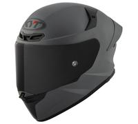 Casque Intégral KYT TT-REVO Plain Matt GRL Grey