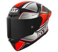 Casque Intégral KYT TT-REVO Tourist Red Fluo