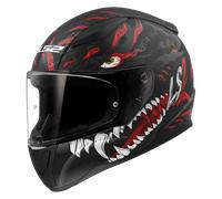 Casque Intégral LS2 FF353 Rapid II Kaiju Mat Noir/Rouge/BlancS Mat Noir,Rouge,Blanc