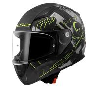 Casque Intégral LS2 FF353 Rapid II Pirates Mat TitaneXS Mat Titane