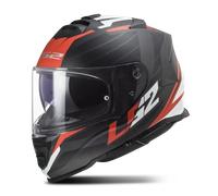 Casque Intégral LS2 FF800 Storm II Nerve Mat Noir/RougeL Mat Noir,Rouge