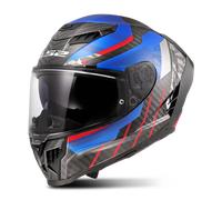 LS2 Helmets Casque moto intégral FF807 Dragon Trax Noir 3XL