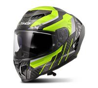 Ls2 Ff807 Dragon Trax Full Face Helmet Noir 3XL