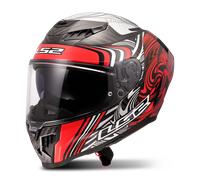 Casque Intégral LS2 FF807 Dragon RougeL Rouge
