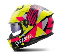 Casque Intégral LS2 FF808 Stream II Jaune/RoseS Jaune,Rose