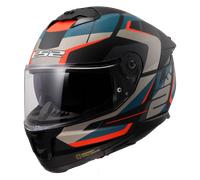 Casque Intégral LS2 FF808 Stream II Road Mat Noir/BleuM Mat Noir,Bleu