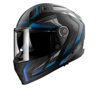 Casque Intégral LS2 FF811 Vector II Alizer Mat Noir/Bleu4XL Mat Noir,Bleu