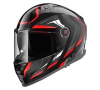 Casque Intégral LS2 FF811 Vector II Alizer Noir/RougeXL Noir,Rouge