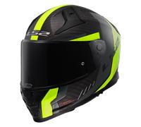Casque Intégral LS2 FF811 Vector II C Grid Jaune Mat Haute VisibilitéM Jaune Mat Haute Visibilité