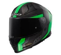 Casque Intégral LS2 FF811 Vector II C Grid Vert Fluo Mat4XL Vert Fluo Mat