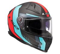 LS2 Helmets Casque intégral FF811 Vector II Carbon Grid Noir 4XL