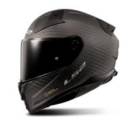 LS2 FF811 Vector II Carbon Solid, casque intégral XS Noir Mat Noir Mat