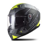 Casque Intégral LS2 FF811 Vector II Splitter Mat Titane/Jaune Haute Visibilité3XL Mat Titane,Jaune Haute Visibilité