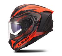 Ls2 Ff817 Challenger Ii Dravix Full Face Helmet Rouge,Noir L
