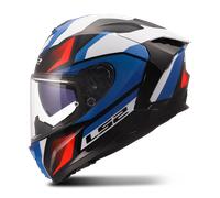 LS2 Helmets Casque moto intégral FF817 Challenger II Viper Bleu Taille S