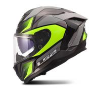 Ls2 Ff817 Challenger Ii Viper Full Face Helmet Gris XL