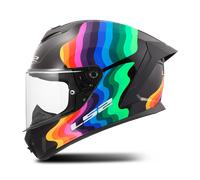 Casque Intégral LS2 FF820 Rapid III Flow Noir/MulticoloreM Noir,Multicolore