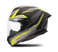 LS2 Helmets Casque intégral FF820 Rapid III Hyper Mat Noir/Gris/Jaune Néon XL