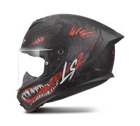 Casque Intégral LS2 FF820 Rapid III Kaiju II Noir/Rouge/BlancS Noir,Rouge,Blanc