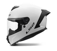 LS2 Helmets Casque intégral FF820 Rapid III Solid Uni Blanc brillant 3XL