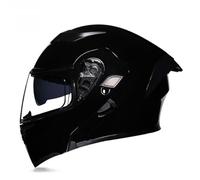 Casque Intégral Modulable Moto Flip Up Casque avec Double Visière Adulte Casques Motocross DOTECE Homologué Integral Casques Modulables pour Hommes Et Femmes 6,XL:61-62CM