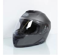 Casque intégral modulable Torx Neil 2 Gun Métal gris mat Taille XS pour moto scooter Neuf XS