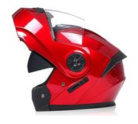 Casque Integral Modulaire pour Homme et Femme Système Flip-Up, Visière Double, Très Léger, Certifié Dot ECE M57-58CM