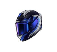 Casque Intégral Motorrad Shark SKWAL I3 (Bleu/Argent/Noir) Taille: L (59)