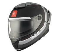 CASQUE INTEGRAL MT THUNDER 4 SV R25 B2 NOIR-GRIS MAT XL (DOUBLE ECRANS -