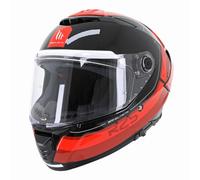 CASQUE INTEGRAL MT THUNDER 4 SV R25 B35 NOIR-ROUGE MAT XS (DOUBLE ECRANS -