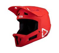 Casque Intégral MTB Gravity 1.0 Rouge/Blanc LEATT Vélo