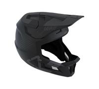 Casque Intégral MTB LEATT Gravity 2.0 Noir/Gris Stealth Double Anneau 1pc