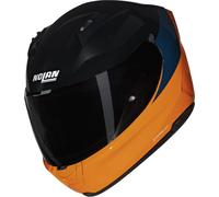 Casque intégral NOLAN N60-6 Speciale 342 orange noir bleu profond taille L