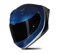 Casque Intégral Nolan N60-6 Sport Bleu/Noir/ArgentL Bleu,Noir,Argent