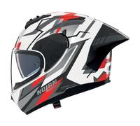 Nolan Casque intégral N60-6 Sport Corsa 356 Blanc/Gris/Rouge/Argent Taille M