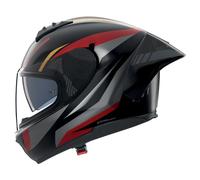 Nolan N60-6 Sport Lesmo Casque, Noir/Gris/Rouge, Taille M (58)