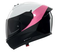 Nolan N60-6 VERNICIATURA Casque Intégral Noir/Blanc/Rose L unisex