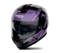 Casque Intégral Nolan N80-8 Meteor N-COM Metal 67 Noir Métal 70S Noir Métal 70