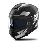 Nolan Casque intégral N80-8 Trittico 359 – Mat Noir/Gris Foncé/Blanc – Taille M
