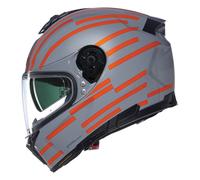 Casque Intégral Nolan N80-8 VELOCE 349 Grigio / Arancione