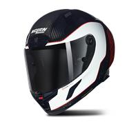 Casque Intégral Nolan X-804 RS Carbon Carbone Blanc/RougeXXL Carbone Blanc,Rouge