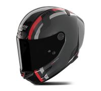 Nolan Casque moto X-804 RS Ultra Carbon Gemini – Carbone/Noir/Rouge/Anthracite – Taille M