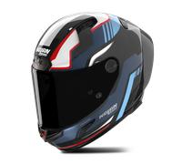 Casque Intégral Nolan X-804 RS U.C. PIEGA 366 Carbonio/Blu/Azzurro/Rosso